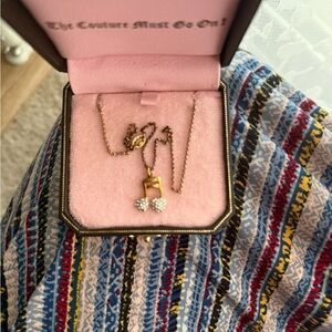 Juicy Couture Music Note Necklace